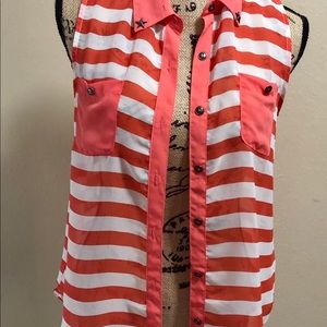 Edge blouse  shirt sleeve